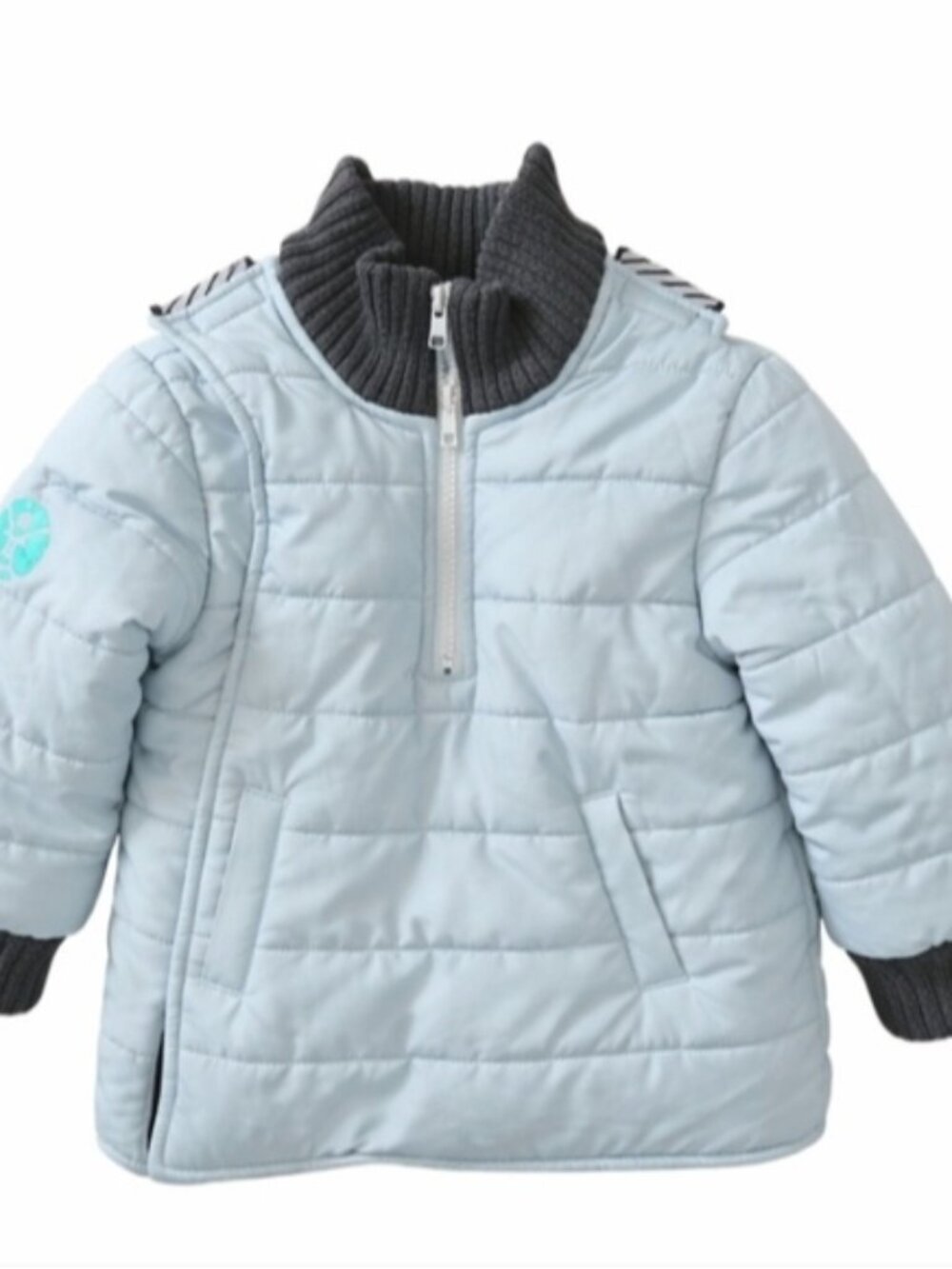 Baby Coats Quick Close Safer Car Seat Winter Jacket - Ice Ice Baby